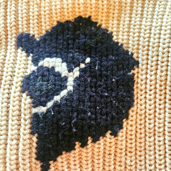 Caldwell western vintage 1950s Angus sweater - Picture 6 of 11